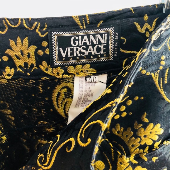 Versace Denim - Gianni Versace couture vintage pants